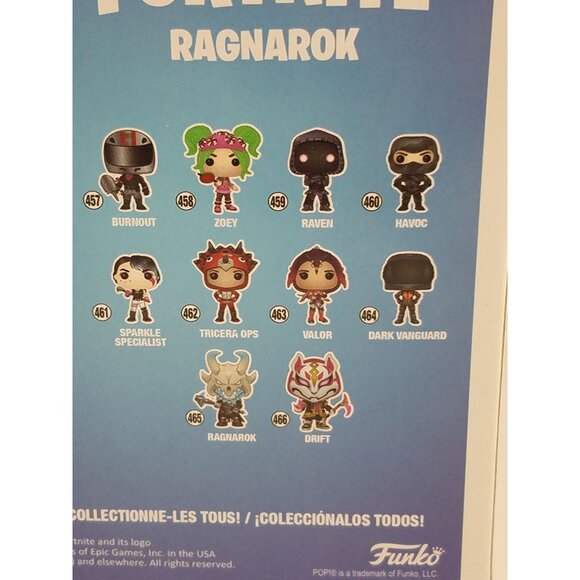 Funko Pop Games Fortnite RAGNAROK Pop Vinyl Figure - Picture 7 of 12